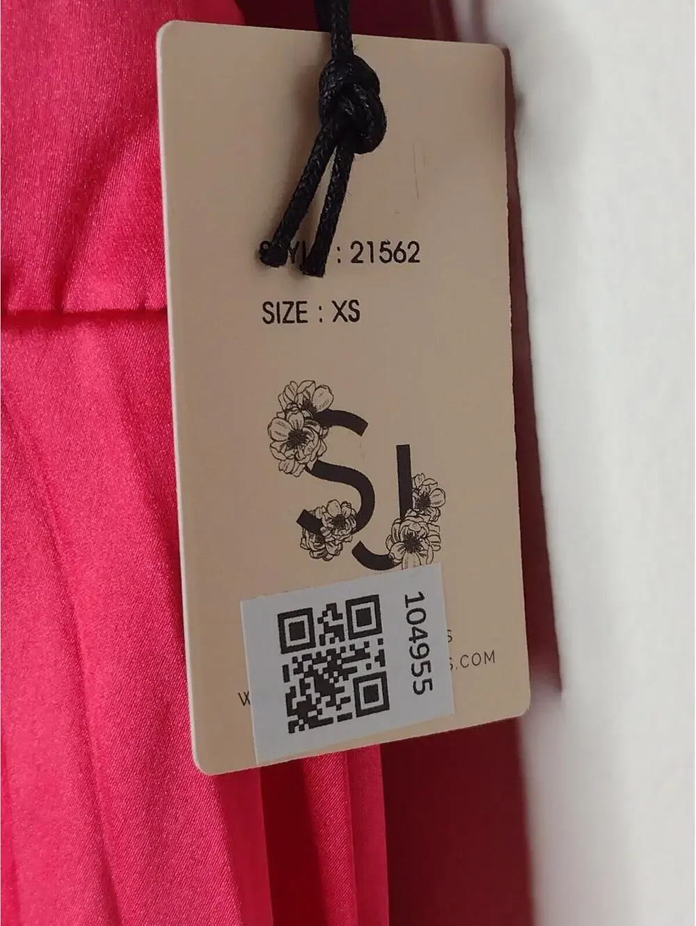 NWT Sincerely Jules Women's Fuschia Dress Size XS - Picture 7 of 12